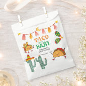 Taco über Baby Mexican Baby Shower bevorzugt Geschenktütchen (Ausgeschnitten)