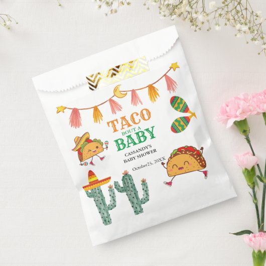 Taco über Baby Mexican Baby Shower bevorzugt Geschenktütchen (Versiegelt)