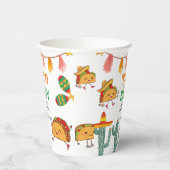 Taco über Baby Mexican Baby Shower bevorzugt Pappbecher (Links)