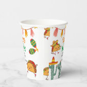 Taco über Baby Mexican Baby Shower bevorzugt Pappbecher (Rechts)