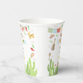 Taco über den lustigen Fiesta mexicanischer Geburt Pappbecher (Rechts)