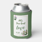 Taco über die Liebe, die ich kühlen kann Dosenkühler (Kanne Vorderseite)