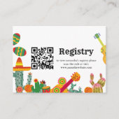 Taco über die Liebe Mexikanisches Brautparty Begleitkarte (Vorderseite)