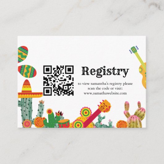 Taco über die Liebe Mexikanisches Brautparty Begleitkarte (Vorderseite)