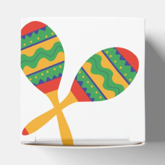 Taco über die mexikanische Windschutzscheibe Geschenkschachtel (Oben)