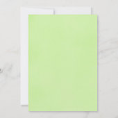 Taco über ein Baby, Fiesta Kaktus Babydusche Einladung (Rückseite)