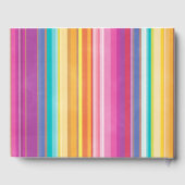 Taco über ein Baby - Fiesta Thema Babydusche Gast Gästebuch (Rückseite)