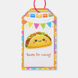 Taco über ein Baby - Geschenkanhänger für Baby Sho