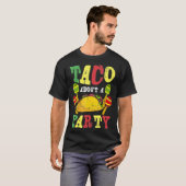 Taco Über ein Party Design Taco Geschenk Fiesta (2 T-Shirt (Vorne ganz)