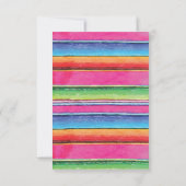 Taco über eine 30. Geburtstagsfeier Einladung (Rückseite)