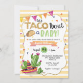 Taco "über eine Babydusche Einladung (Vorderseite)