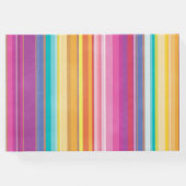 Taco über eine Babydusche zum Thema Fiesta Gästebuch (Rückseite)