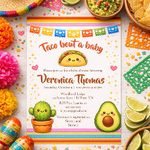 Taco über eine Babyparty
