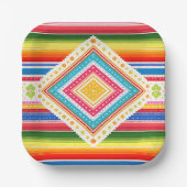 Taco über eine Babyparty Pappteller (Vorderseite)