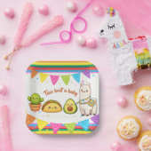 Taco über eine Babyparty Pappteller (Party)