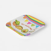 Taco über eine Babyparty Pappteller (Gewinkelt)