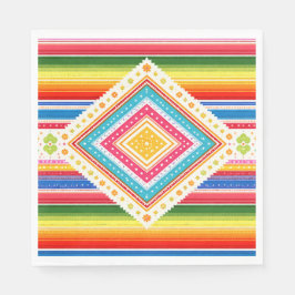 Taco über eine Babyparty Serviette