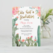 Taco "über eine Einladung an den Abschluss (Stehend Vorderseite)