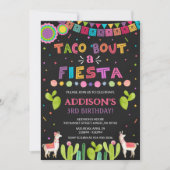 Taco "über eine Fiesta-Einladung Einladung (Vorderseite)