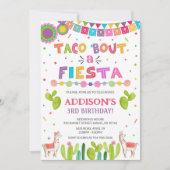 Taco "über eine Fiesta-Einladung Einladung (Vorderseite)