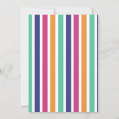 Taco über eine mexikanische Baby-Dusche Einladung (Rückseite)