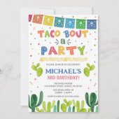 Taco über eine Party Einladung (Vorderseite)