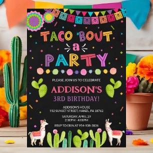 Taco 'über eine Party Einladung