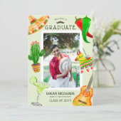 Taco über einen mexikanischen Abschluss eines Abso Ankündigung (Stehend Vorderseite)