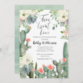 Taco über Liebe Babydusche Einladung (Vorne/Hinten)