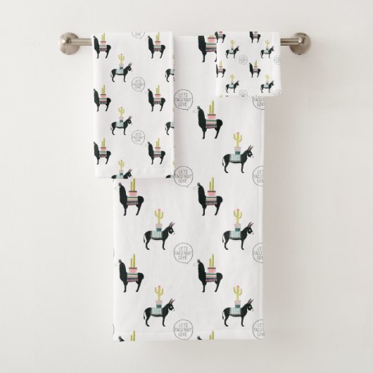 Taco über Liebe Badhandtuch Set (Insitu)