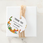 Taco über Liebe Dusche danke Geschenkanhänger (Beispiel)