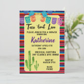 Taco "über Liebe Einladung (Stehend Vorderseite)