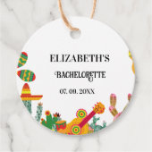 Taco über Liebe finale Fiesta Bachelorette Wochene Geschenkanhänger (Vorderseite)