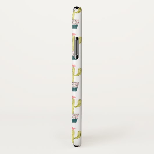 Taco über Liebe | Kaktus Muster Case-Mate iPhone Hülle (Hinten/Rechts)