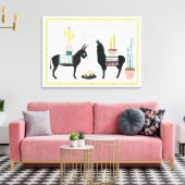 Taco über Liebe Leinwanddruck (Insitu (Wohnzimmer))