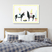 Taco über Liebe Leinwanddruck (Insitu (Schlafzimmer))