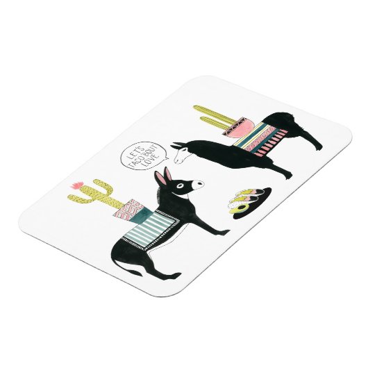 Taco über Liebe Magnet (Linke Seite)