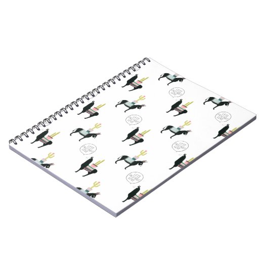 Taco über Liebe Notizblock (Linke Seite)