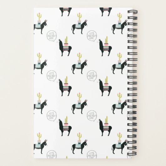 Taco über Liebe Planer (Rückseite)