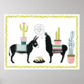 Taco über Liebe Poster (Vorne)