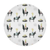 Taco über Liebe Schneidebrett (Vorderseite)