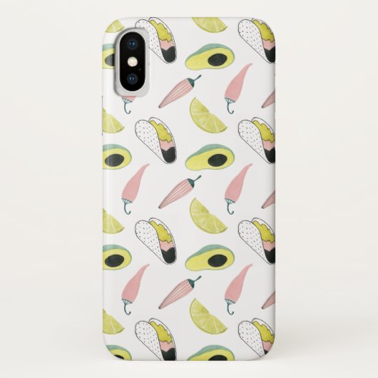 Taco über Liebe | Taco-Element-Kreis Case-Mate iPhone Hülle (Rückseite)