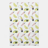 Taco über Liebe | Taco-Element-Kreis Geschirrtuch (Vertikal)