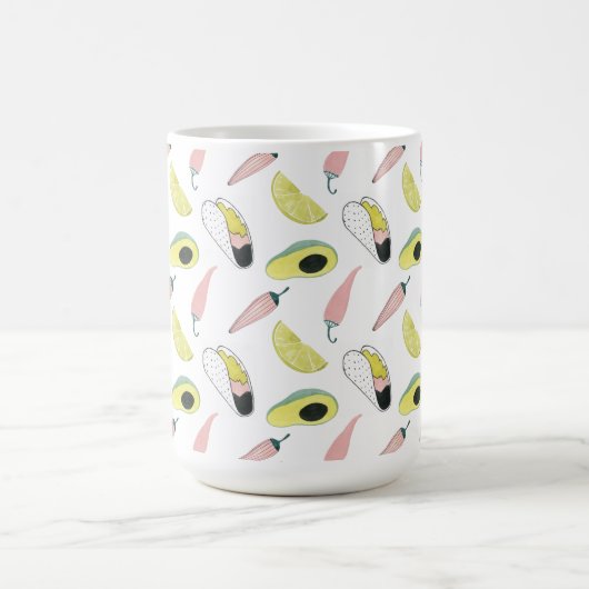 Taco über Liebe | Taco-Element-Kreis Kaffeetasse (Mittel)