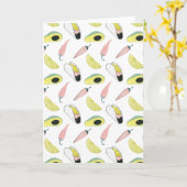 Taco über Liebe | Taco-Element-Kreis Karte (Gelbe Blume)