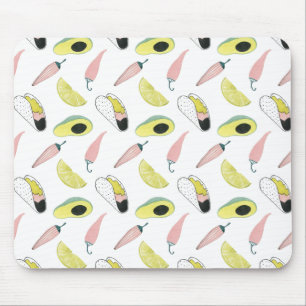 Taco über Liebe   Taco-Element-Kreis Mousepad