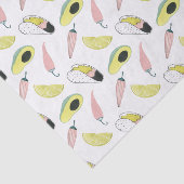 Taco über Liebe | Taco-Element-Kreis Seidenpapier (Ausschnitt)