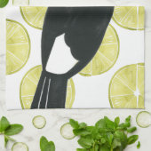 Taco über Liebe | Toucan Sombrero Geschirrtuch (Gefaltet)