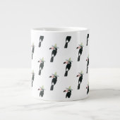 Taco über Liebe | Toucan Sombrero Jumbo-Tasse (Vorderseite)