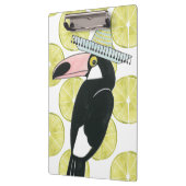 Taco über Liebe | Toucan Sombrero Klemmbrett (Links)